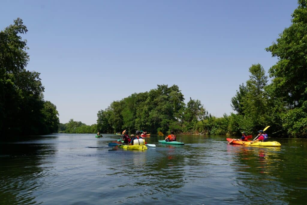 Location canoë - rivière sauvage